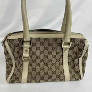 GUCCI グッチ ハンドバッグ トートバック サイズ役：縦19cm 横30cm マチ10cmの画像4