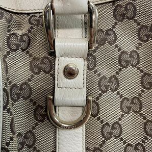 GUCCI グッチ ハンドバッグ トートバック サイズ役：縦19cm 横30cm マチ10cmの画像2