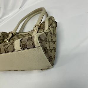 GUCCI グッチ ハンドバッグ トートバック サイズ役：縦19cm 横30cm マチ10cmの画像6