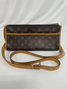 美品　LOUIS VUITTON ルイ・ヴィトン ポパンクール ロン M40008 DU0045 サイズ役：縦13cm 横30cm マチ12cm