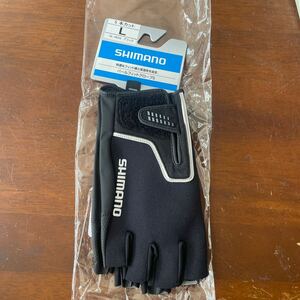  Shimano жемчуг Fit перчатка 5 черный L новый товар бесплатная доставка!
