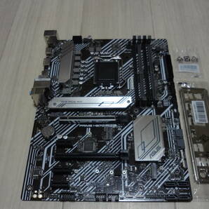 ASUS PRIME H570-PLUS ATXマザーボード CPUソケット：LGA1200 中古 付属品I/Oパネル・ネジ・SATAケーブル その4の画像1