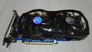 GIGABYTE GEFORCE GTX660 GDDR5/GV-N660OC-2GD HDMI PCI-Express グラフィックボード 中古動作品