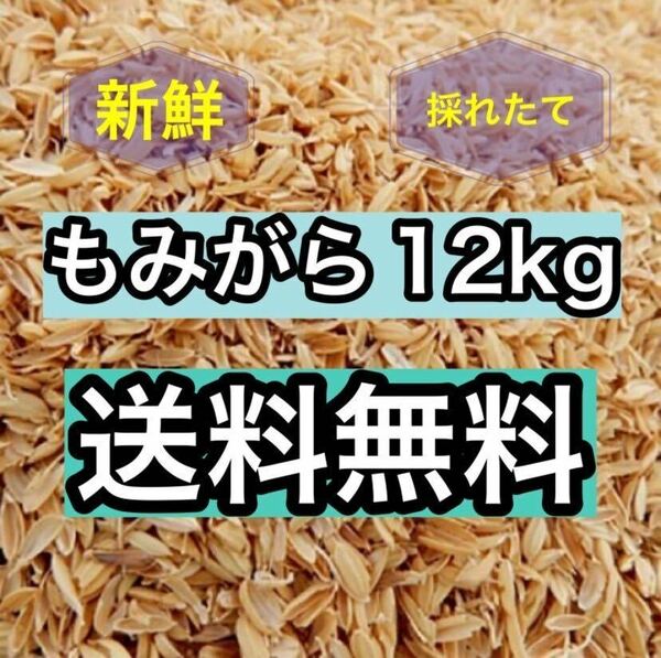 もみがら　籾殻　国産　栃木　送料無料　送料込み　12kg 新鮮　お得　お得用　もみ殻　1