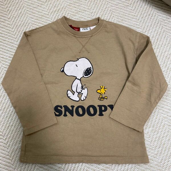 ZARA SNOOPY ロンT 2-3y