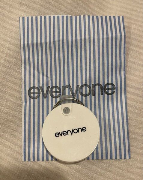 everyone ラバー キーホルダー ホワイトエブリワン keyholder
