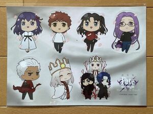 ＜AM＞劇場版　Fate stay night Heaven's Feel 　書き下ろしシールB