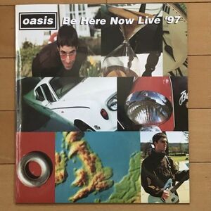 ＜ART＞【新品未開封】OASIS Be Here Now Live '97 オアシス1997 ツアーパンフレット（英語）