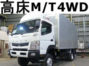 高床切替式4WD　アルミバン積載2ｔ　ワイドロング