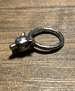 Gucci Gucci Anger Forest Anger Forest Wolf Wolf Wolf Ring Silver 925 19-20