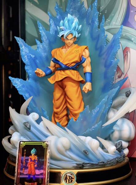 FC 孫悟空 ドラゴンボール フィギュア ガレージキット 完成品 専用箱付き