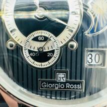 Giorgio Rossi ジョルジオロッシ GR0007 自動巻き 腕時計 スケルトン 稼働品 中古品 ムーンフェイズ オートマチック 格安 1円出品 8087_画像4