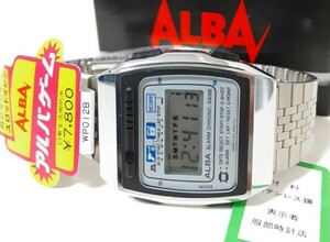 新品　未使用　デッドストック　SEIKO　セイコー　ALBA　アルバ　ゲーム　クォーツ　デジタル　腕時計　ジャンク　クロノグラフ