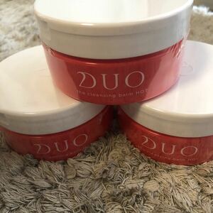 【送料無料】新品 3個セット DUO デュオ ザ クレンジングバーム ホット a 90g クレンジング