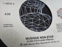KRAFTWERK/MUSIQUE NON STOP/輸入盤/USA/ 7”EP/1986 _画像9