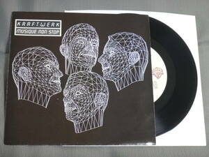 KRAFTWERK/MUSIQUE NON STOP/輸入盤/USA/ 7”EP/1986 