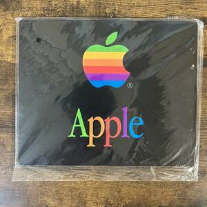 新品 デッドストック Apple Computer アップル コンピューター マウスパッド レインボー ロゴ 非売品 ノベルティー Think Different 販促 