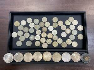 #5626A 銀貨 100円 50枚 1000円 9枚 オリンピック 鳳凰 稲穂 コイン 額面 14000円 アンティーク コレクション