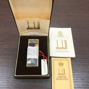 #6045 dunhill ダンヒル ローラー ガスライター USRE24163 箱付き ゴールドーカラー 未開封品 外箱付の画像2