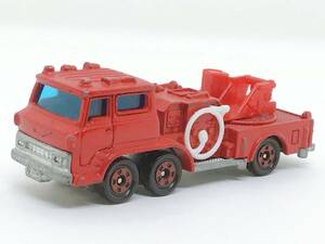 て6★ トミカ ミニカー 日野 ハシゴ 消防車 中国製 1/125 No.29 パーツ欠損有