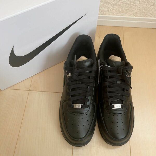 NIKE AIR FORCE 1 SP BLACK/BLACK-BLACK ナイキ エアフォース　1 スニーカー ブラック　黒