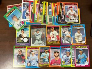 約200枚 メモラ付き 人気選手多数 2024 Topps Heritage James outman/Nolan Arenado./Bobby Witt Jr./Adley Rutschman/Trea turner MLB