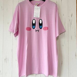 大きいサイズ　Tシャツ　メンズ　3L 星のカービィ カービィ 新品　タグ付き　ほおばり　なりきり　最安値　キャラクターTシャツ　