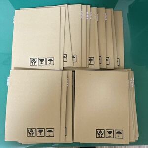 紙製クッション封筒24枚セット（封かん・開封テープ付き、片段クッション）