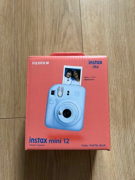 【新品未開封】 富士フイルム Instax mini12 パステルブルー　 インスタントカメラ チェキ