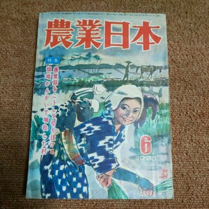 農業日本　1952年6月号　【特集】農繁期をこうして切り抜ける　畑地かんがいで増収した村