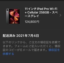iPad Pro 第3世代 スペースグレイ 256GB Wi-Fi Cellular SIMフリー _画像9