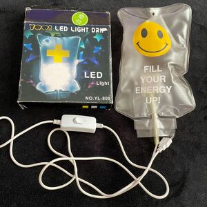 点滴ライト　YOO! LED LIGHT DRIP 水も入れられる