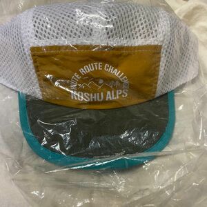 甲州アルプスオートルートチャレンジ　ハンガーノック　cap 帽子　メッシュキャップ　ツバ短