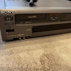 【ジャンク】SONY ソニー ビデオカセットレコーダー WV-TW1 VHS 8mm NTSC 1995年製 100V の画像2