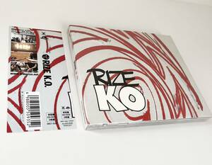 RIZE K.O. アルバム CD DVD付初回限定盤 ライブ JESEE ロック バンド KO 金子ノブアキ KenKen ライズ