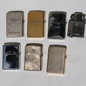  Zippo ジッポ オイルライター 6点 中身のみ 1点 合計7点 ジャンク の画像2