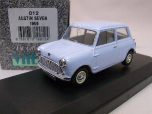 ★レア種!★AUSTIN SEVEN 1959 1/43【オースチン セブン ライトブルー】VITESSE 012★オースティン 7 ミニクーパー MINI COOPER