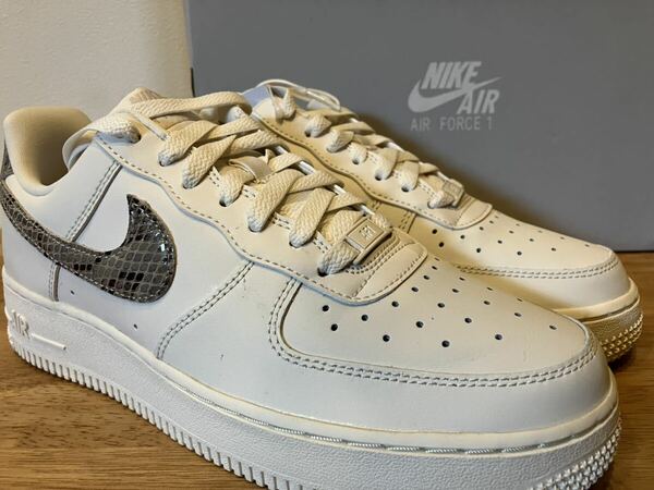 即決25cm NIKE WMNS AIR FORCE1 Low '07 Phantom ナイキ ウィメンズ エアフォース1 ロー '07 ファントム SNAKE スネーク　蛇柄　新品