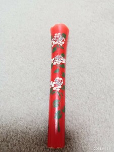  talent . 7 tail peace candle .... red color length 10.5 centimeter interior decoration Buddhist altar fittings 