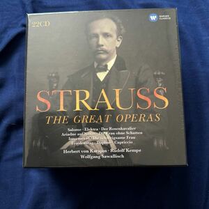 【新品・輸入盤CD】 Strauss/Rudolf Kempe/Great Operas (2014/1/14発売)/シュトラウス/カラヤン/ケンプ