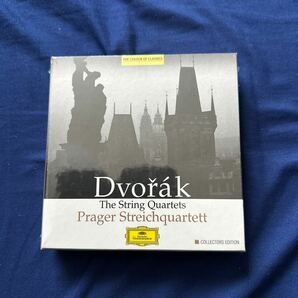 【新品】プラハ弦楽四重奏団 PRAGUE STRING QUARTET DVORAK:STRING QUARTET COMPLETE /弦楽四重奏曲全集 プラハ弦楽四重奏団（９ＣＤ）の画像1