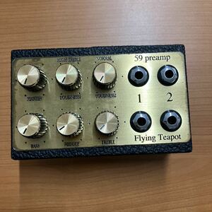 Flying Teapot 59preamp プリアンプ エフェクター Marshall 1959 オーバードライブ ディストーション