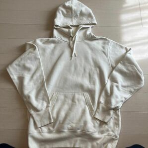 GUパーカー　白　 Champion アディダス スウェット HOODIE フーディー チャンピオン フーディ