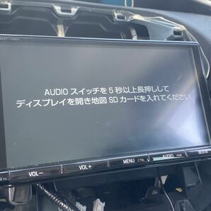トヨタ純正SDナビ NSZT-Y66T SDカード欠品 動作未確認 本体のみの画像1