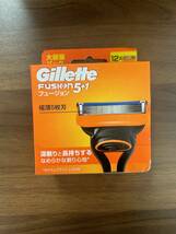 【未使用】Gillette FUSION ジレット フュージョン 5＋1 替刃 12コ 大容量パック_画像1