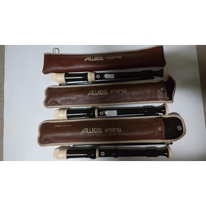 ♪リコーダー・AULOS 502・502A・使用品（3本セット）の画像1