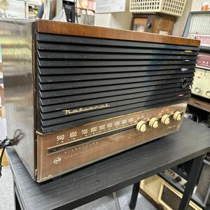 National Magna Super 6BQ5 vacuum tube radio antique National Showa Retro 