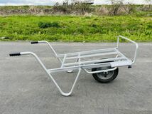 岩手　現状　売切り　組立て式　アルコン　アルミコンテナカー　苗箱　ハウスカー　平型一輪車　アルミ１輪平台車　農機具村　ヤフオク店_画像2