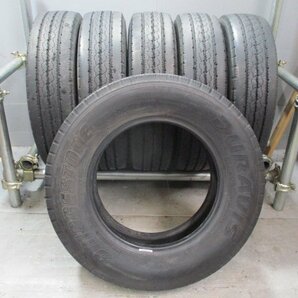 R319 中古タイヤ サマー 205/75R16 113/111L LT 夏6本価格！ブリヂストン R205 法人宛/営業所止め送料無料の画像1