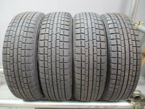 R375　中古タイヤ スタッドレス 155/65R14 バリ山冬4本価格！2022年製 法人宛/営業所止め送料無料 N-BOX タント ラパン